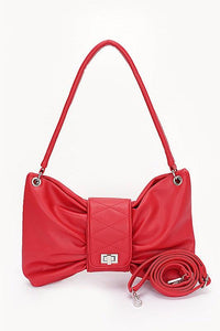 Versatile Handbag | Stylish & Functional Oversize Bow Shape Shoulder Bag - Modestly Vogue 