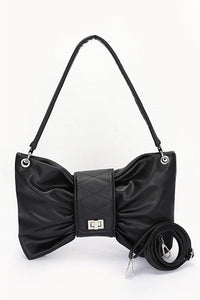 Versatile Handbag | Stylish & Functional Oversize Bow Shape Shoulder Bag - Modestly Vogue 