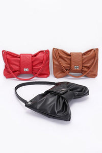 Versatile Handbag | Stylish & Functional Oversize Bow Shape Shoulder Bag - Modestly Vogue 