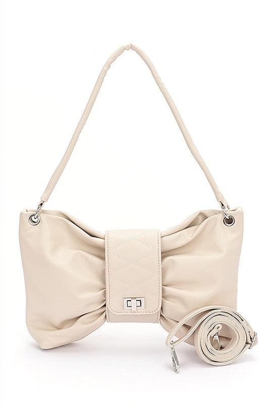 Versatile Handbag | Stylish & Functional Oversize Bow Shape Shoulder Bag - Modestly Vogue 