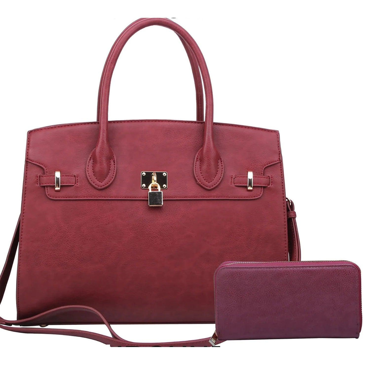 Versatile Handbag | Stylish & Functional Oversize Women's Satchel with Padlock - Modestly Vogue 