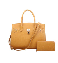 Versatile Handbag | Stylish & Functional Oversize Women's Satchel with Padlock - Modestly Vogue 