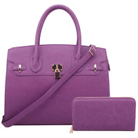 Versatile Handbag | Stylish & Functional Oversize Women's Satchel with Padlock - Modestly Vogue 