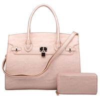 Versatile Handbag | Stylish & Functional Oversize Women's Satchel with Padlock - Modestly Vogue 