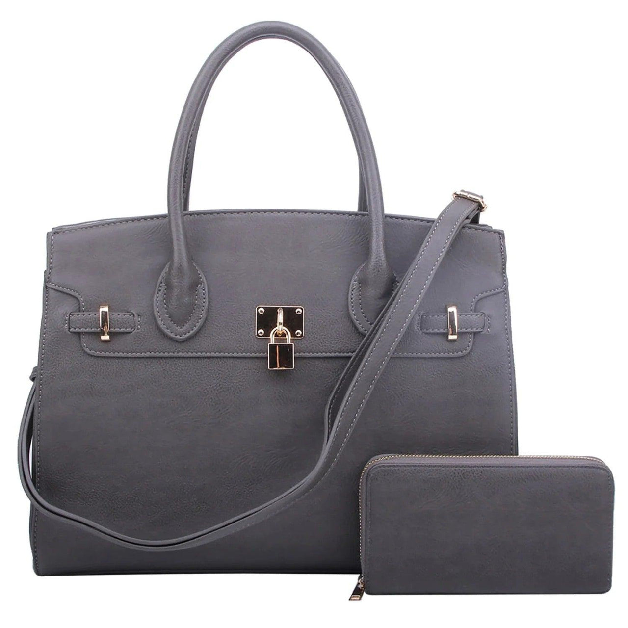 Versatile Handbag | Stylish & Functional Oversize Women's Satchel with Padlock - Modestly Vogue 