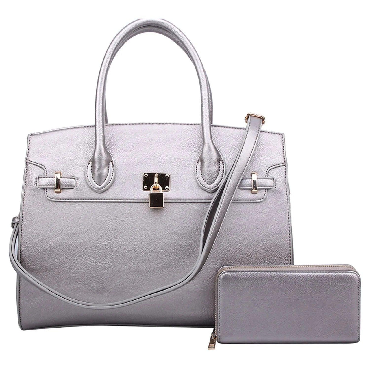 Versatile Handbag | Stylish & Functional Oversize Women's Satchel with Padlock - Modestly Vogue 