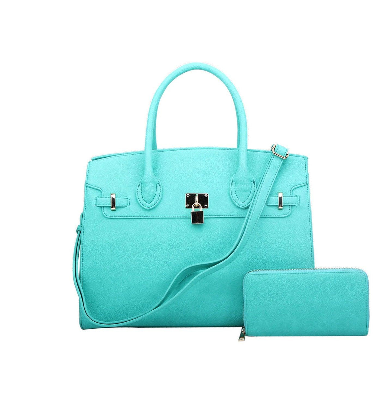 Versatile Handbag | Stylish & Functional Oversize Women's Satchel with Padlock - Modestly Vogue 