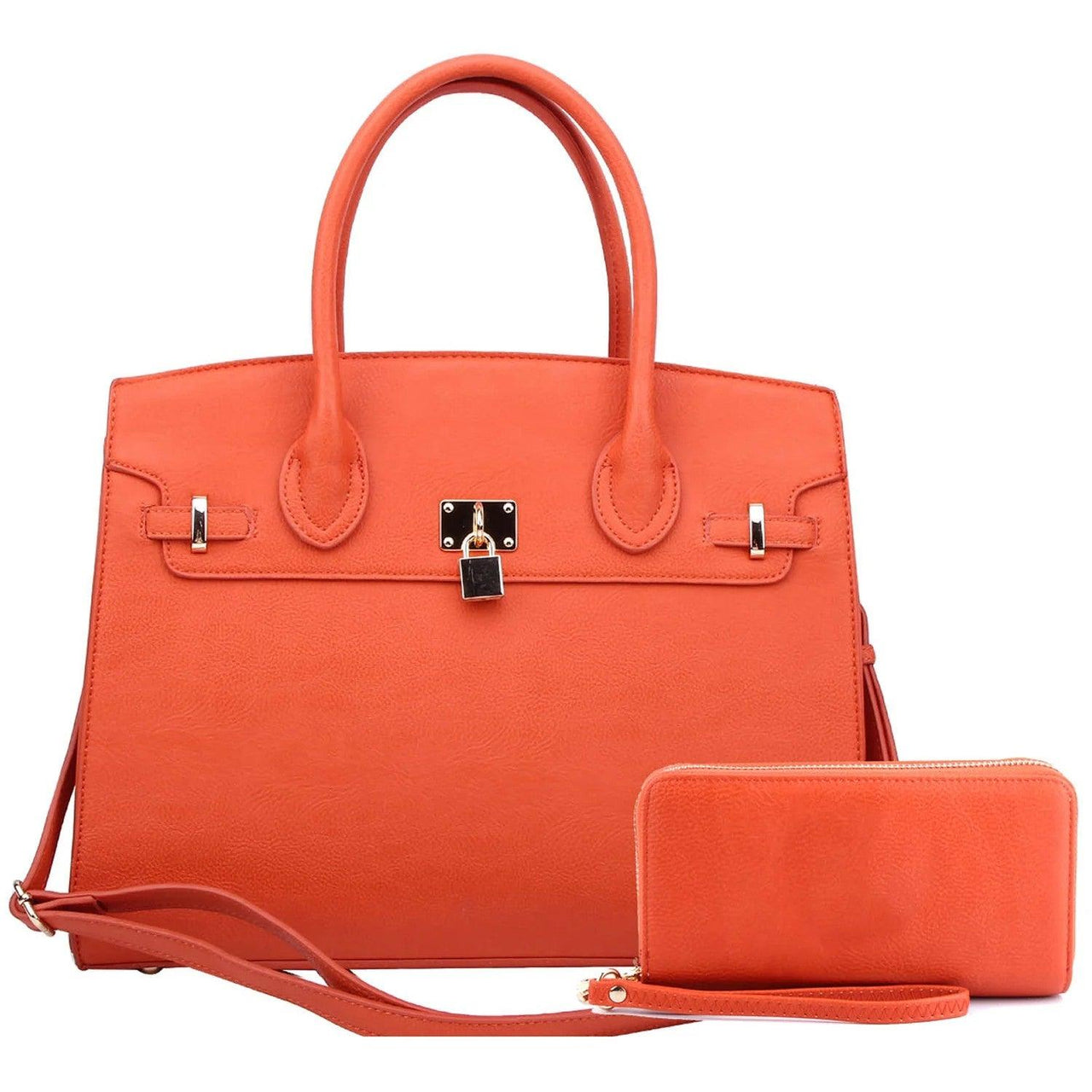 Versatile Handbag | Stylish & Functional Oversize Women's Satchel with Padlock - Modestly Vogue 