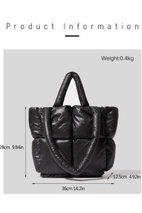 Versatile Handbag | Stylish & Functional Puffer handbag - Modestly Vogue 