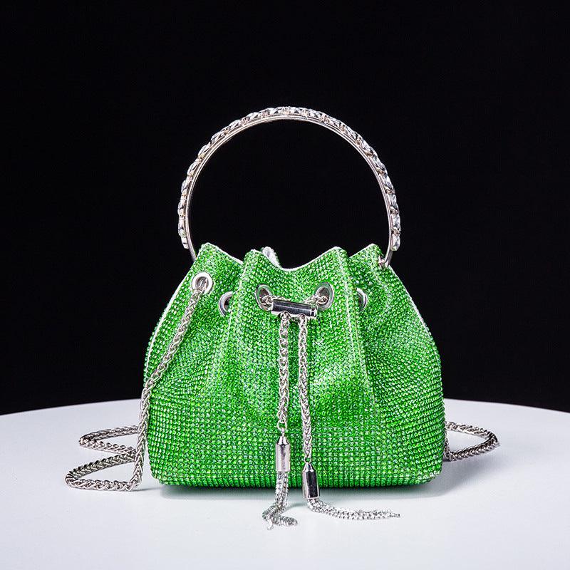 Versatile Handbag | Stylish & Functional Rhinestone Premium Dinner Handbag Acrylic Women Bag Diamond Chain Bag Shoulder Bag - Modestly Vogue 