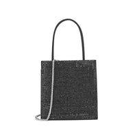 Versatile Handbag | Stylish & Functional Rhinestone Tote Women Bag Chain Diamond College Shoulder Women Corssbody Bag - Modestly Vogue 