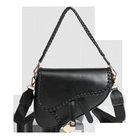 Versatile Handbag | Stylish & Functional Saddle Bag Love Casual Pop Retro Portable Shoulder Messenger Bag - Modestly Vogue 