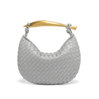 Versatile Handbag | Stylish & Functional Special Interest Design Woven Sardine Bag Simple Metal Portable Casual Shoulder Messenger Bag Women - Modestly Vogue 