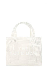 Versatile Handbag | Stylish & Functional Transparent Clear Crossbody Tote Bag - Modestly Vogue 