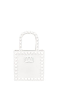 Versatile Handbag | Stylish & Functional V Buckle Mini Jelly Handle Bag - Modestly Vogue 