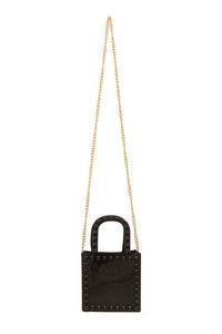 Versatile Handbag | Stylish & Functional V Buckle Mini Jelly Handle Bag - Modestly Vogue 