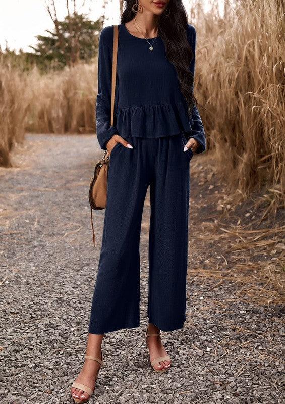 Versatile Two-Piece Long Sleeve & Pant Set – and - Modestly Vogue 