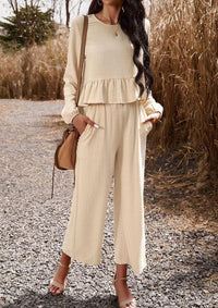 Versatile Two-Piece Long Sleeve & Pant Set – and - Modestly Vogue 