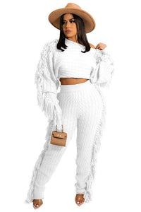 WOMEN FASHION 2PC SWEATER PANTS SET - Modestly Vogue 